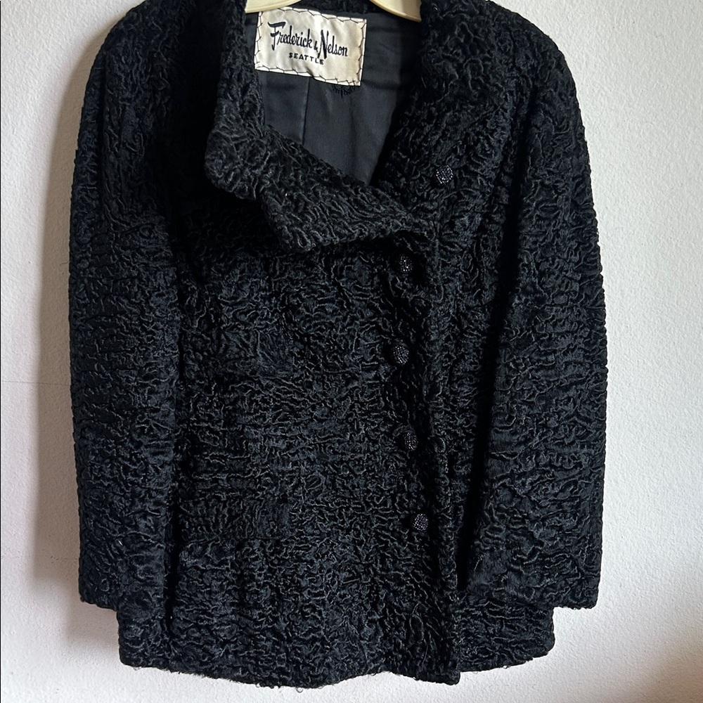 Women's Black Teddy Jacket